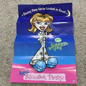 MGA Bratz Fashion Doll Poster Art Slumber Party Meygan Y2K